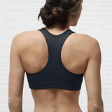 Nike Women's Victory Compression Bra, Black/White, Small