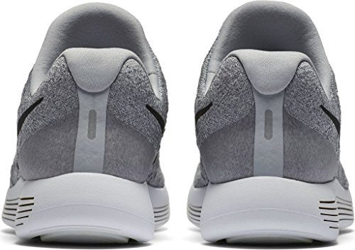 NIKE WOMEN'S LUNAREPIC LOW FLYKNIT 2 WOLF GREY/BLACK/COOL GREY RUNNING SHOE 8.5 WOMEN US