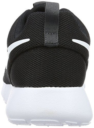 NIKE WOMENS ROSHE ONE RUNNING SHOES (8.5 B(M) US)(BLACK/WHITE/DARK GREY)