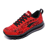 Onemix Men's Lightweight Air Cushion Sport Running Shoes Red Black Size 7