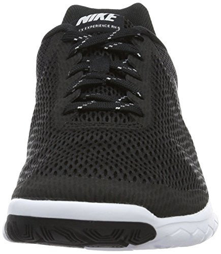 NIKE WOMENS FLEX EXPERIENCE RN 5 BLACK/WHITE RUNNING SHOE 8 WOMEN US