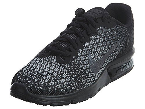 NIKE WOMENS AIR MAX SEQUENT 2 BLACK/MTLC HEMATITE/DARK GREY RUNNING SHOE 8 WOMEN US