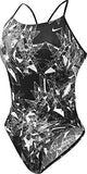 Nike NESS7006 Womens Cut-Out Tank, Black - 30