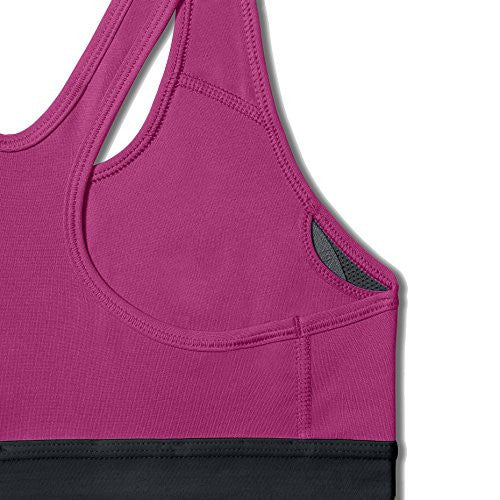 Nike Womens Pro Classic Padded Sports Bra - Small - VIVID PINK/BLACK/BLACK
