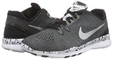 Nike Womens Free 5.0 Tr Fit 5 Prt Training Shoe (8 B(M) US, Black/Mtllc Slver/White/Cl Gry)