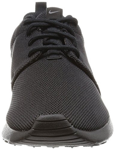Nike Womens Roshe One running shoe Black/Black/Dark Grey 8.5