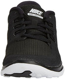 Nike Kids Free 5.0 Black/White/Dark Grey/Cl Grey Running Shoe 7 Kids US