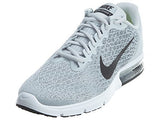 NIKE WOMENS AIR MAX SEQUENT 2 RUNNING SHOE (8, PURE PLATINUM/BLACK/COOL GREY/WOLF GREY)