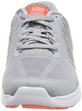 Nike Women's Revolution 3 Running Shoes (7.5, Wlf Gry/Hypr Orng/Cl Gry/Atmc)