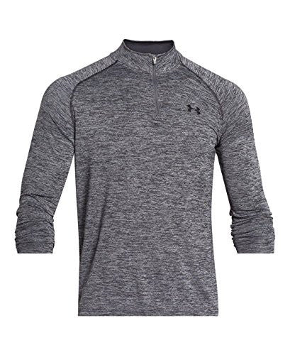Under Armour Men's Tech 1/4 Zip, Graphite/Black, Large