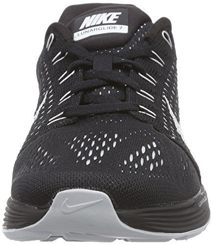 NIKE WOMENS LUNARGLIDE 7 BLACK/SUMMIT WHITE/ANTHRACITE RUNNING SHOE 9.5 WOME...