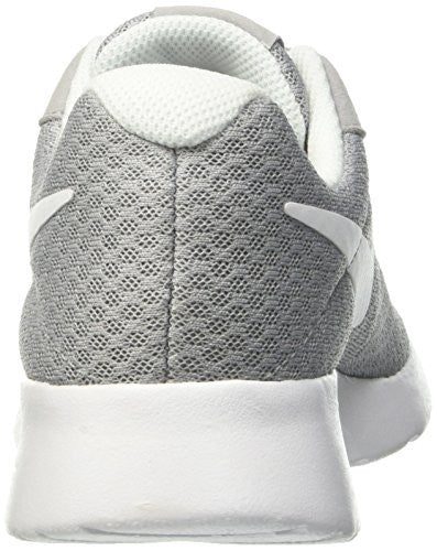 Nike Womens Tanjun Running Sneaker Wolf Grey/White 8