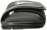 NIKE COMFORT SLIDE 2 MEN's Black/Metallic Silver/White - 11