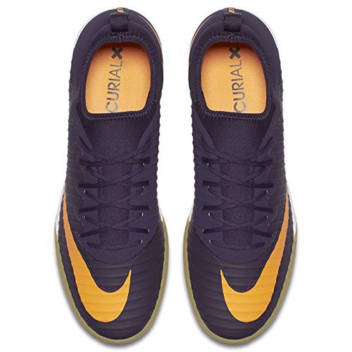 Nike MERCURIALX FINALE II IC mens soccer-shoes 831974-589_11.5 - PURPLE DYNASTY/BRIGHT CITRUS