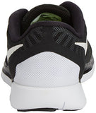 Nike Kids Free 5.0 Black/White/Dark Grey/Cl Grey Running Shoe 7 Kids US