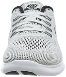 NIKE WOMEN'S FREE RN RUNNING SHOE WHITE/BLACK/PURE PLATINUM 7.5
