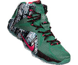 Nike LeBron XII Mens Basketball Shoes 707558-363 Emerald Green Hyper Punch-Dark Emerald 10 M US