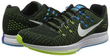 Nike Mens Air Zoom Structure 19 Running Shoes (12, Black/Volt/Blue Lagoon/White)