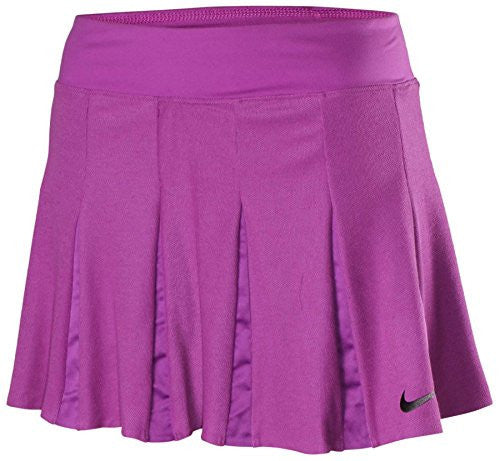 Nike Women's Dri-Fit Premier Maria Sharapova Tennis Skirt-Purple-Large