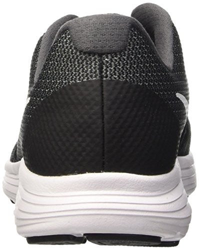 Boys' Nike Revolution 3 (GS) Running Shoe Dark Grey/White-Black-Pure Platinum 4.5Y