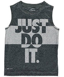 Nike Little Boys' Dri-Fit Sleeveless T-Shirt (Sizes 4 - 7) - cool gray, 7
