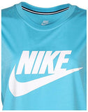 Nike Women's Signal Muscle Tank 819855 (Small, Omega Blue/White)