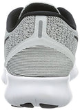 NIKE WOMEN'S FREE RN RUNNING SHOE WHITE/BLACK/PURE PLATINUM 7.5