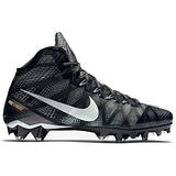 Nike Mens CJ3 Elite TD Football Cleats Black Silver 10