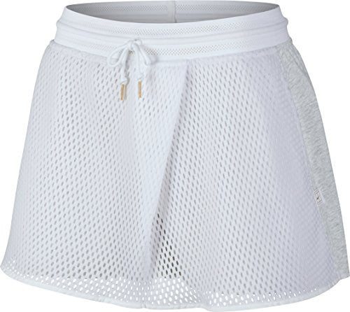 Nike Womens NikeCourt Tennis Skirt White/Birchheather (Medium)