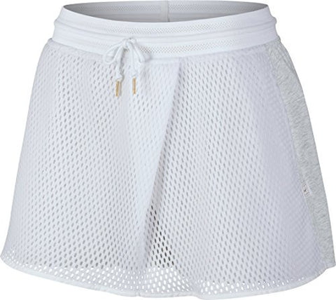 Nike Womens NikeCourt Tennis Skirt White/Birchheather (Medium)