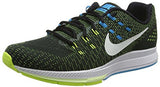 Nike Mens Air Zoom Structure 19 Running Shoes (12, Black/Volt/Blue Lagoon/White)