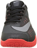 Nike Mens HyperLive Basketball Shoe Black/Dark Grey/Bright Crimson/Metallic Silver 12