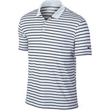 Nike Icon Stripe Golf Polo 2016 White/Black X-Large