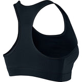 Nike Women's Victory Compression Bra, Black/White, Small