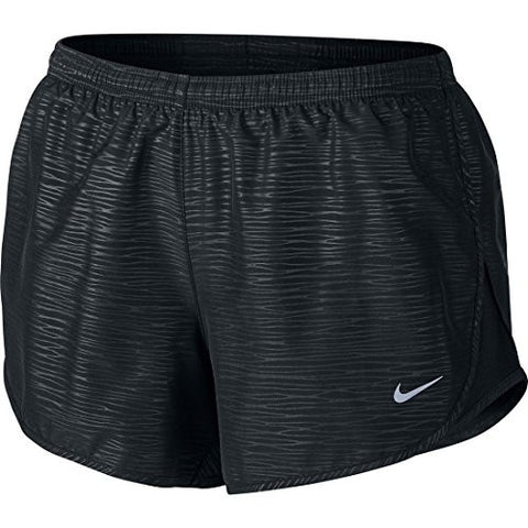 Nike Women's Modern Embossed Tempo Shorts - SP16 - Large - Black