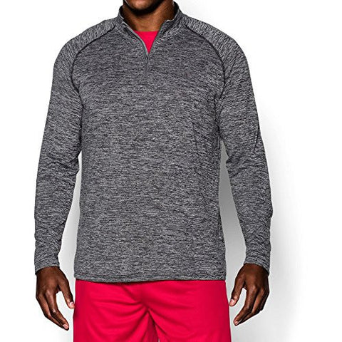 Under Armour Men's Tech 1/4 Zip, Graphite/Black, Large