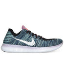 NIKE WOMENS FREE RUN FLYKNIT RUNNING SNEAKERS