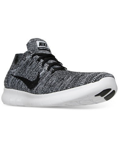 NIKE MENS FREE RUN FLYKNIT RUNNING SNEAKERS